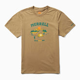 Men Arched Camp Tee Sepia Tint | Merrell Tops