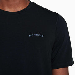 Men Everyday Tee With Tencel™ Black | Merrell Tops