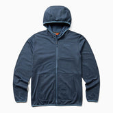 Men Geotex Full Zip Hoodie Captains Blue Heather | Merrell Tops