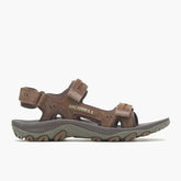 Men Huntington Convertible Leather Earth | Merrell Sandals