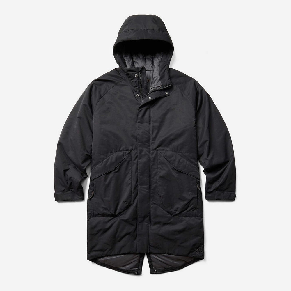 Men Kaidou Medium Weight Insulated Parka Black | Merrell Outerwear