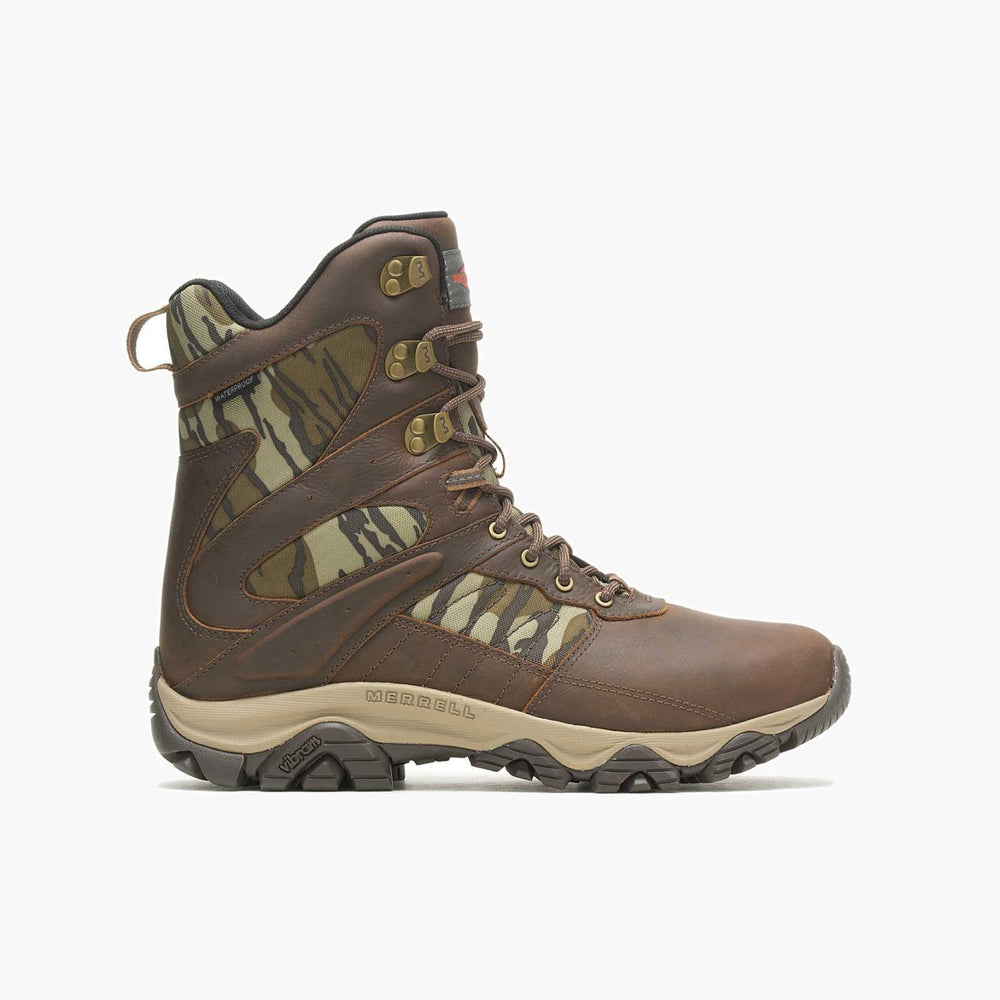 Men Moab 2 Timber 8" Thermo Waterproof Toffee/oak | Merrell Boots