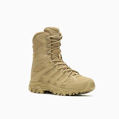 Men Moab 3 8" Tactical Zip Waterproof Boot Dark Coyote | Merrell Boots