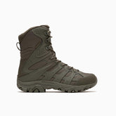 Men Moab 3 8" Tactical Zip Waterproof Boot Dark Olive | Merrell Boots
