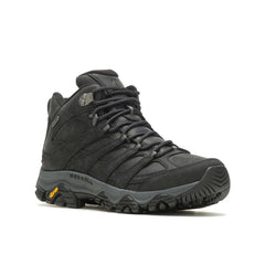 Men Moab 3 Prime Mid Waterproof Wide Width Black | Merrell Wide Widths