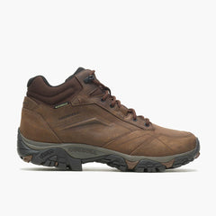 Men Moab Adventure Mid Waterproof Wide Width Dark Earth | Merrell Boots