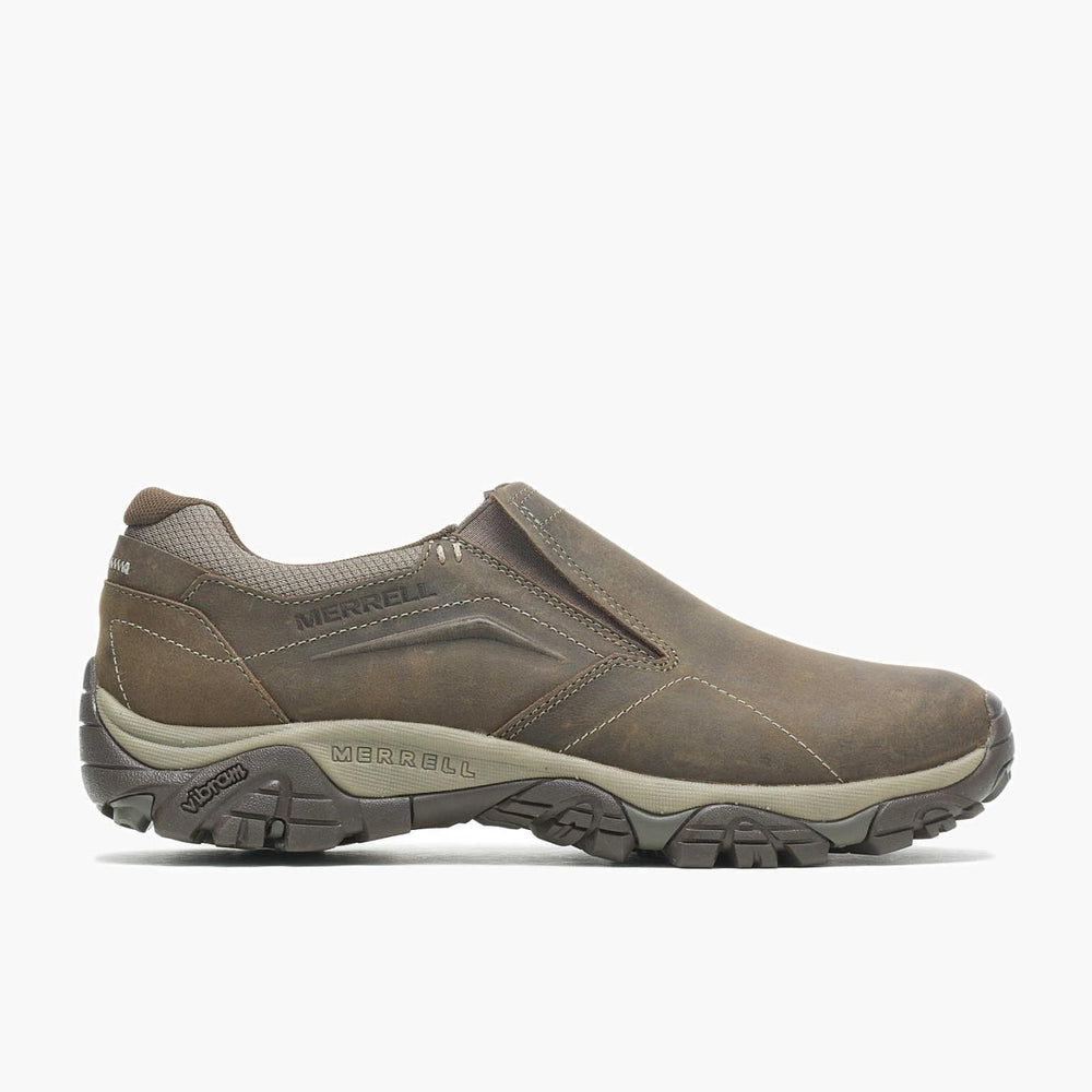 Men Moab Adventure Moc Boulder | Merrell Slip-Ons