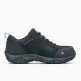 Men Moab Onset Waterproof Comp Toe Work Shoe Wide Width Black | Merrell Wide Widths