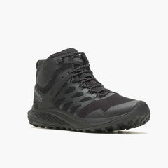 Men Nova 3 Mid Tactical Waterproof Boot Black/charcoal | Merrell Boots