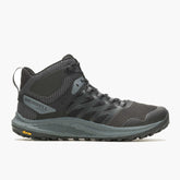 Men Nova 3 Mid Waterproof Black | Merrell Boots