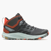 Men Nova 3 Mid Waterproof Black/tangerine | Merrell Boots