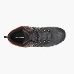 Men Nova 3 Mid Waterproof Black/tangerine | Merrell Boots