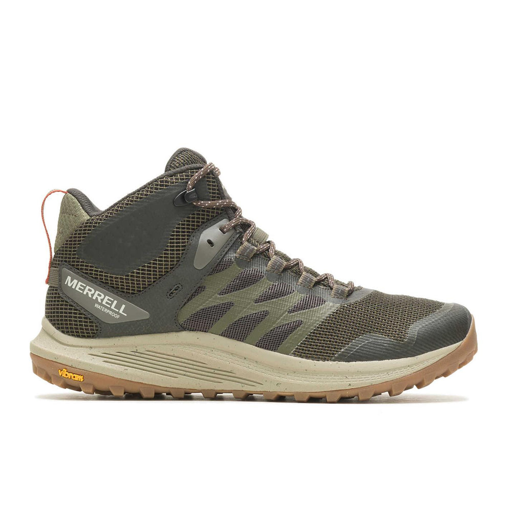Men Nova 3 Mid Waterproof Olive | Merrell Boots