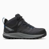 Men Nova Mid Waterproof Carbon Fiber Work Shoe Black | Merrell Boots