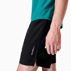 Men Terrain Run Short Black | Merrell Bottoms