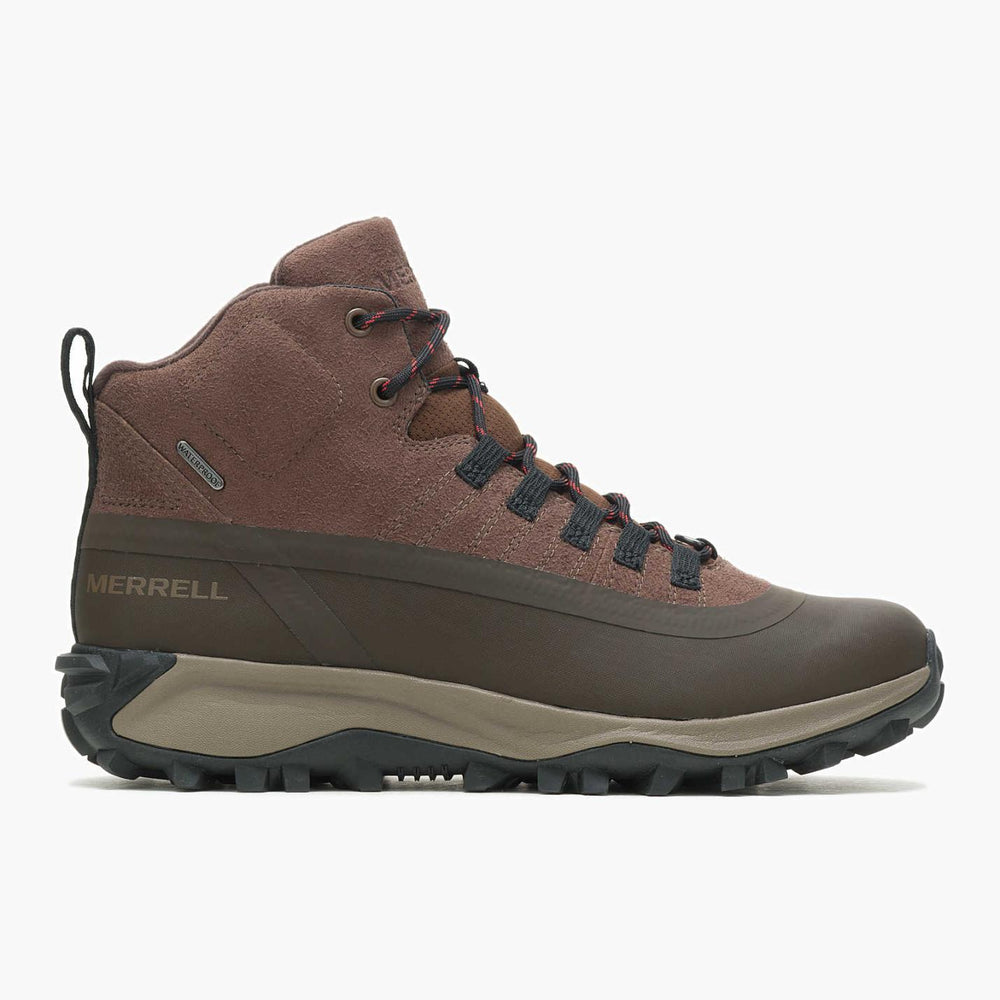 Men Thermo Snowdrift Mid Shell Waterproof Earth | Merrell Boots
