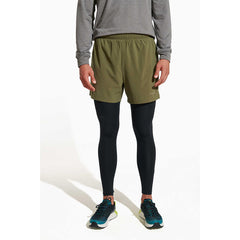 Men Trail Running Legging Black | Merrell Bottoms