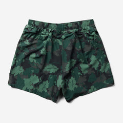 Men Trail Running Short Sea Moss Leaf Print | Merrell Bottoms