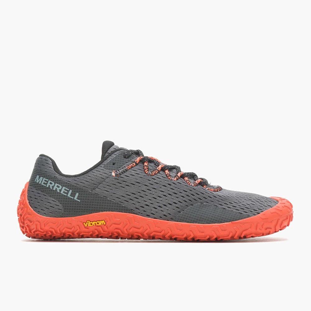 Men Vapor Glove 6 Granite/tangerine | Merrell Barefoot