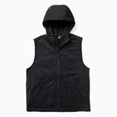 Men Whisper Hooded Vest Black | Merrell Tops