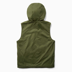 Men Whisper Hooded Vest Dusty Olive | Merrell Outerwear