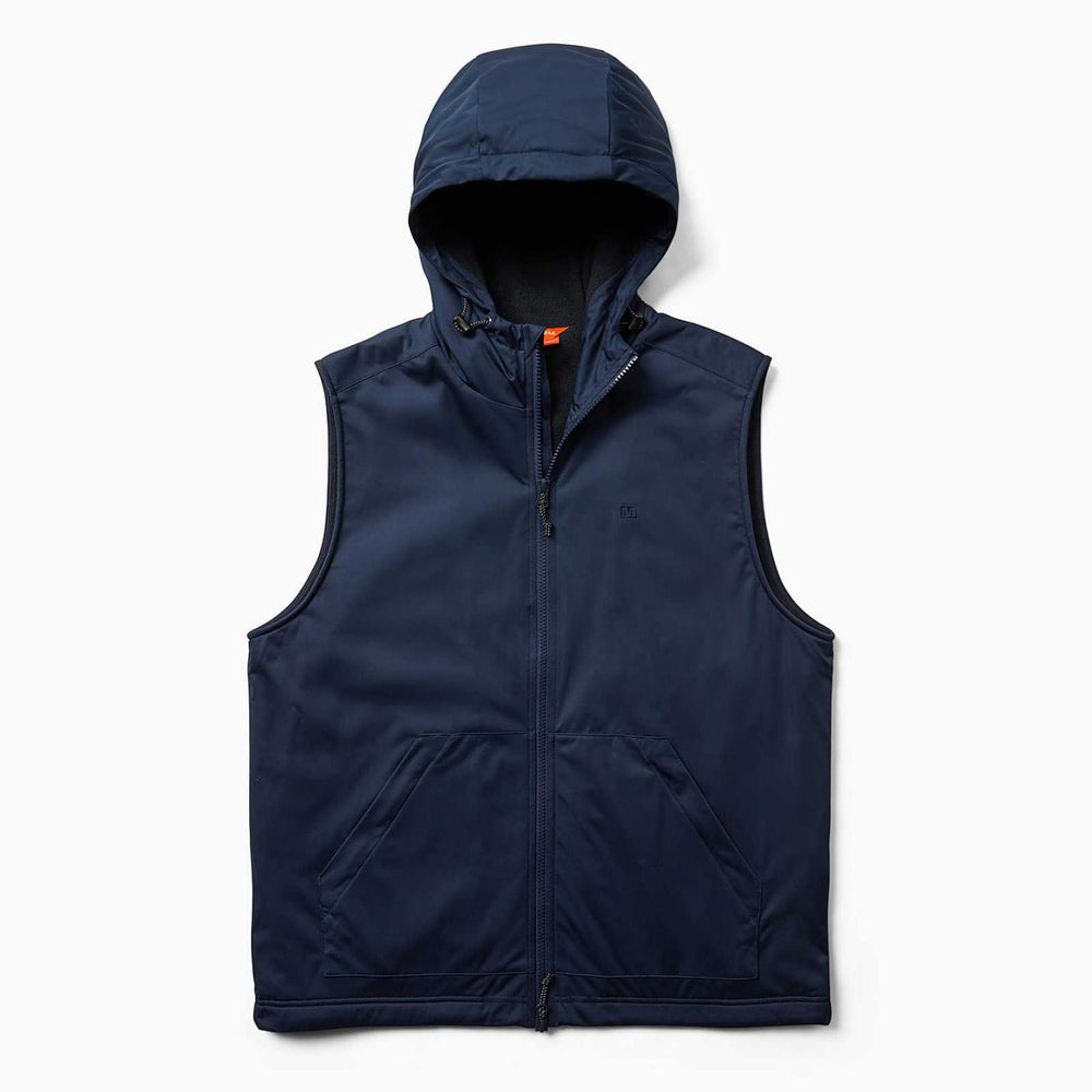 Men Whisper Hooded Vest Navy | Merrell Outerwear