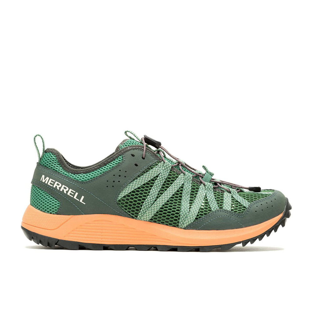 Men Wildwood Aerosport Pinegreen/peppercorn | Merrell Sandals