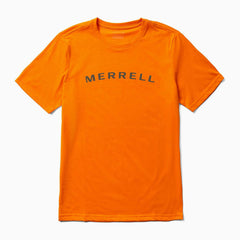 Men Wordmark Short Sleeve Tee Exuberance | Merrell Tops