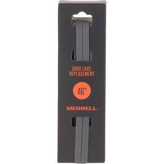 Men/Women Flat Shoe Laces Charcoal | Merrell Shoe Care