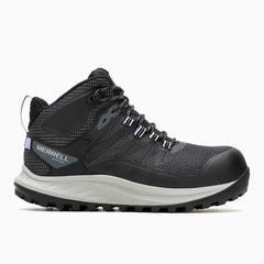Women Antora Mid Waterproof Carbon Fiber Shoe Black | Merrell Boots
