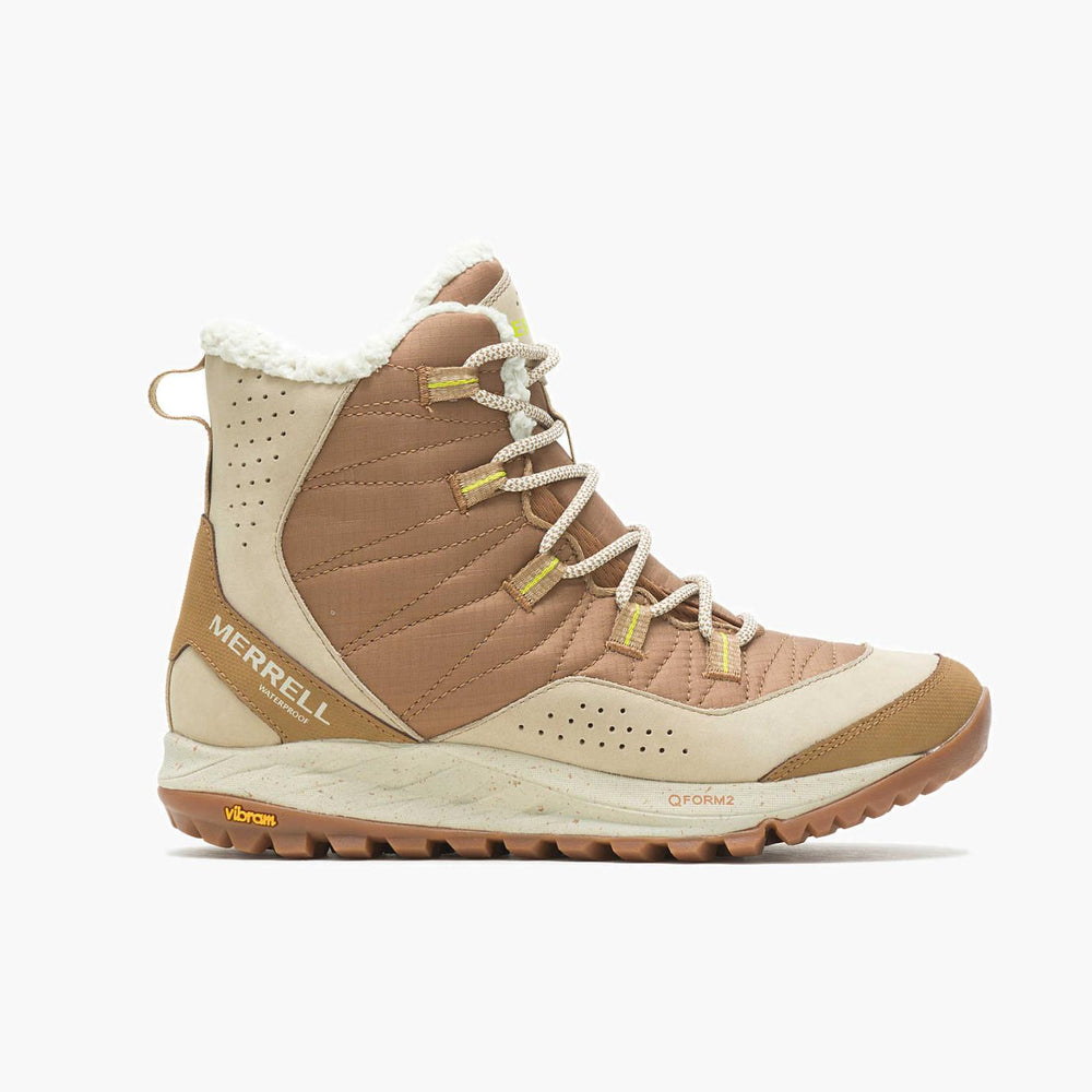 Women Antora Sneaker Boot Waterproof Tobacco | Merrell Boots
