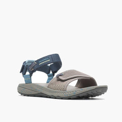Women Bravada Backstrap Brindle/navy | Merrell Sandals