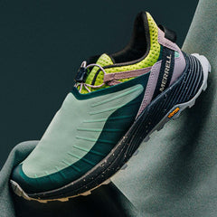 Women Embark Lace Shield Sneaker Jade | Merrell Slip-Ons