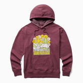 Women Groovy Fleece Hoody Plum Wine Heather | Merrell Tops