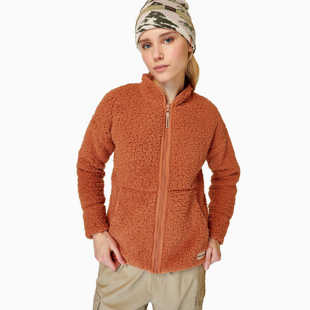 Women Hibernate Full Zip Aragon | Merrell Tops