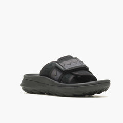 Women Hut Ultra Slide Black/black | Merrell Slip-Ons