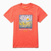 Women Mountain High Square Tee Cayenne | Merrell Tops