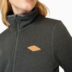 Women Sweater Weather Full Zip Asphalt Heather | Merrell Tops