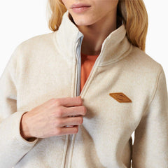 Women Sweater Weather Full Zip Moonbeam | Merrell Tops