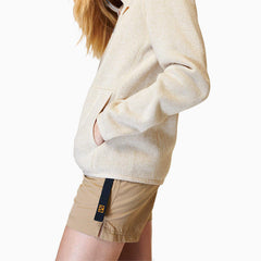 Women Sweater Weather Full Zip Moonbeam | Merrell Tops