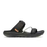 Women Terran 4 Slide Wide Width Black | Merrell Slip-Ons