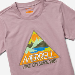 Women Triangle Tee Elderberry | Merrell Tops