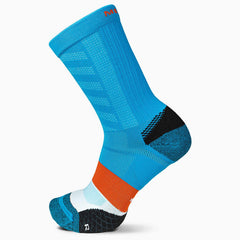 Women/Men Cushion Trail Runner Crew Sock Bright Blue | Merrell Socks