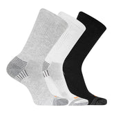 Women/Men Hiker Crew Sock 3 Pack Grey Heather Asst | Merrell Socks