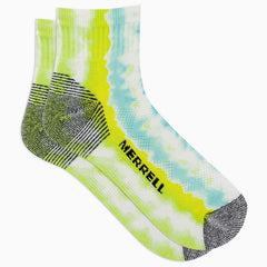 Women/Men Moab 360 Print Painted Stripes Quarter Sock Blue Multi | Merrell Socks