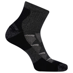 Women/Men Moab Hiker Quarter Sock Charcoal | Merrell Socks