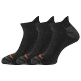Women/Men Recycled Low Cut Tab Sock 3 Pack Black | Merrell Socks