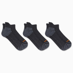 Women/Men Recycled Low Cut Tab Sock 3 Pack Black | Merrell Socks
