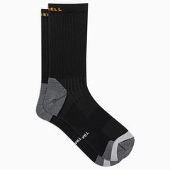 Women/Men Trail Runner Light Crew Sock Black | Merrell Socks