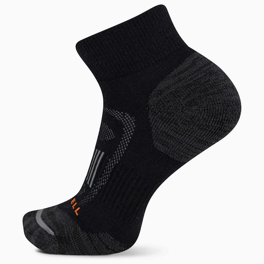 Women/Men Zoned Quarter Hiker Sock Onyx | Merrell Socks
